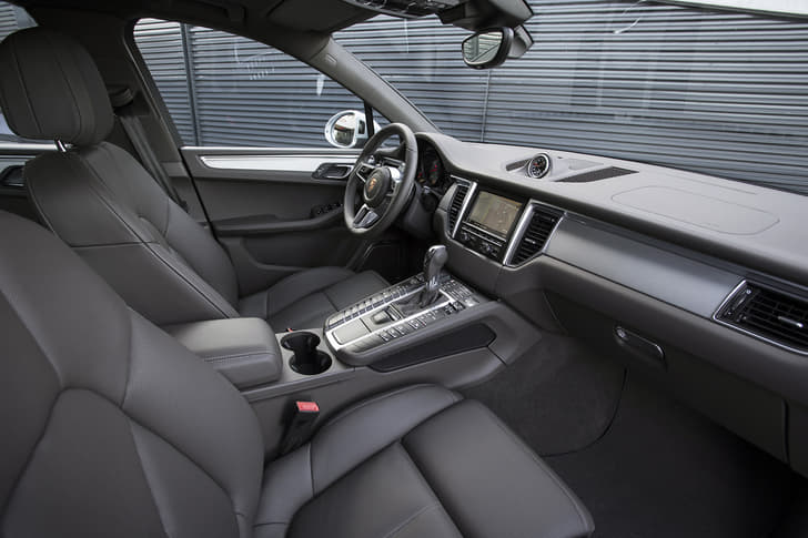 Typically Porsche cabin, with a host of sporty elements.